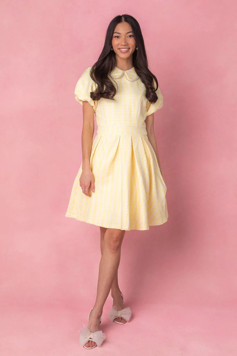 Celine Dress in Yellow | Ivy City Co
