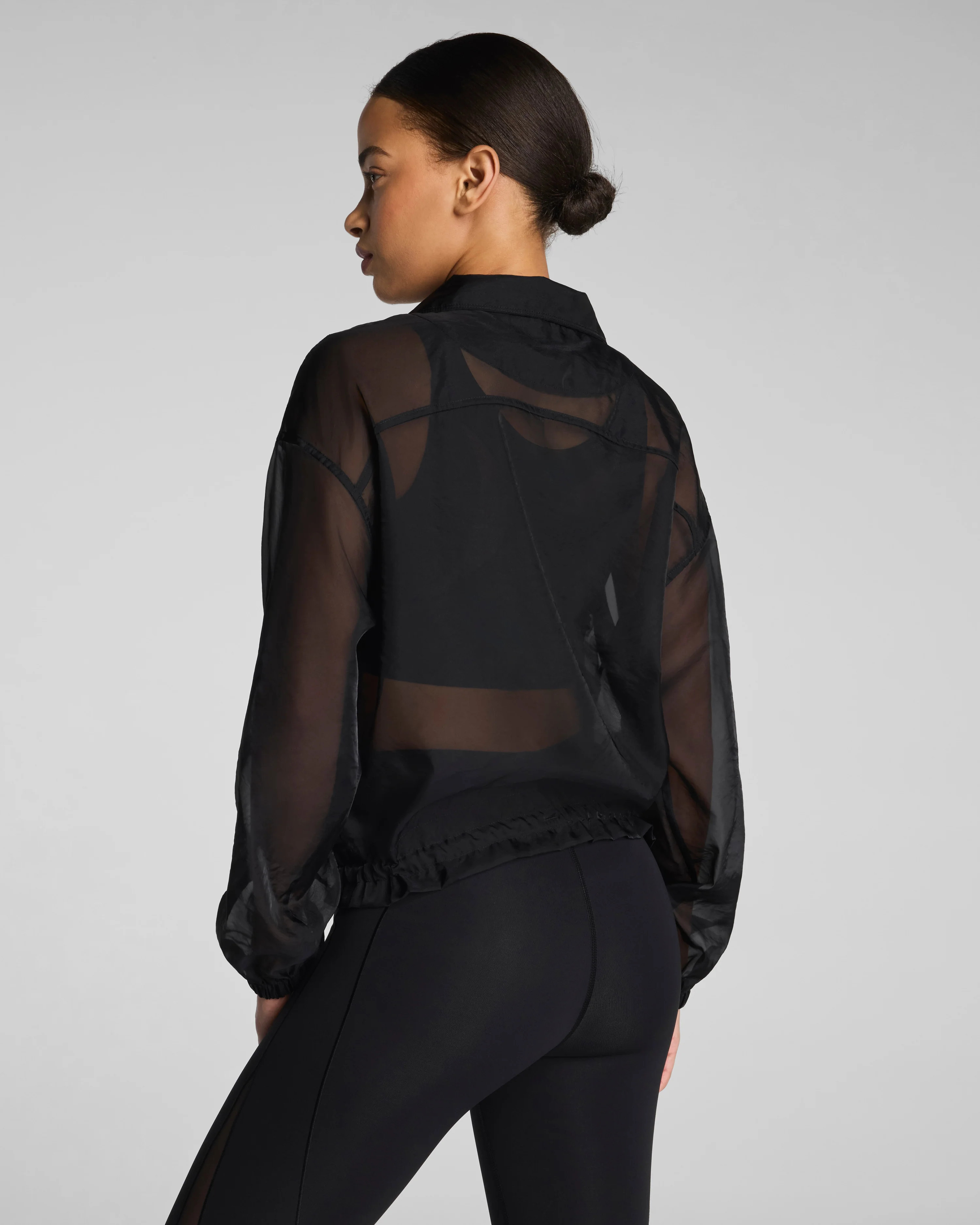 SPANX® BodyLine Sheerious Full Zip Jacket | Breathable Active Layer | Spanx