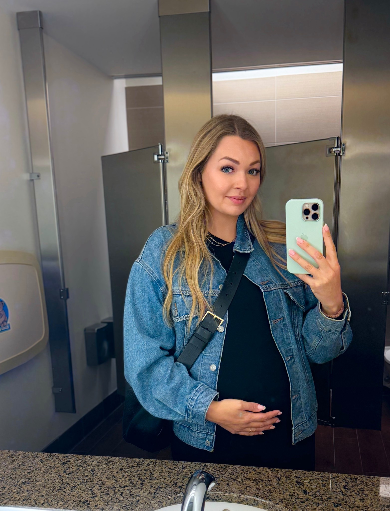 my go-to maternity fit! The set stretches so I’m in my tts small

#LTKStyleTip #LTKSeasonal #LTKBump