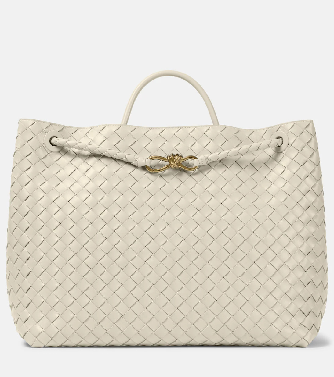 Andiamo Large Intrecciato leather tote bag | Mytheresa (UK)