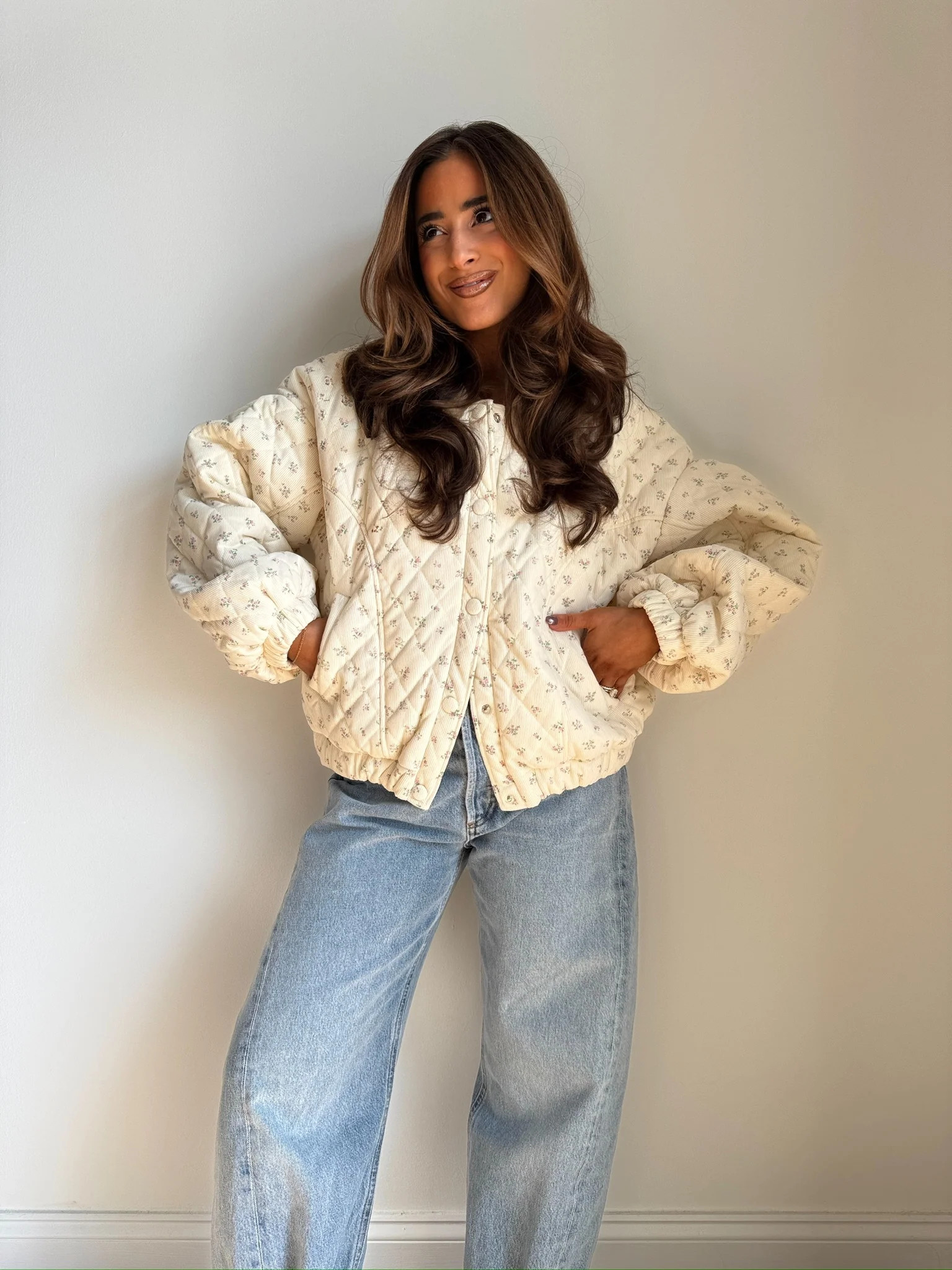 Everleigh Floral Quilted Jacket | Shop Your Darling Style