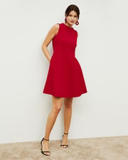 Malala Dress - Recycled WonderTex :: Rhubarb | MM LaFleur