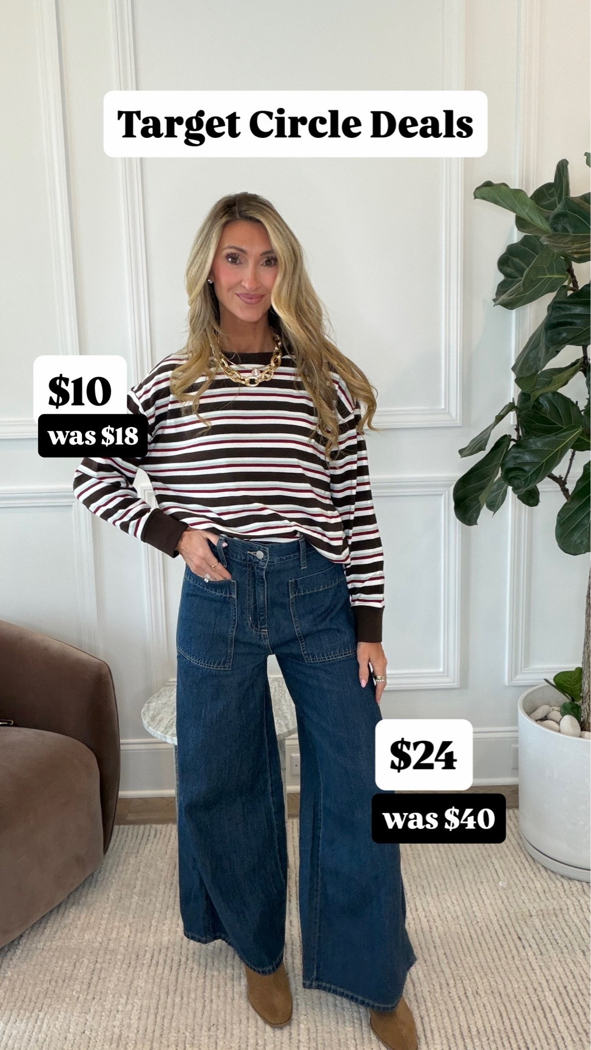 Casual fall outfit from @Target on deal!