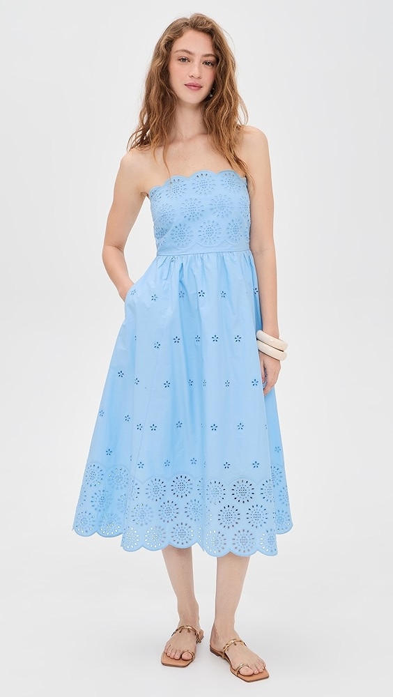 Eyelet Midi Dress | Shopbop