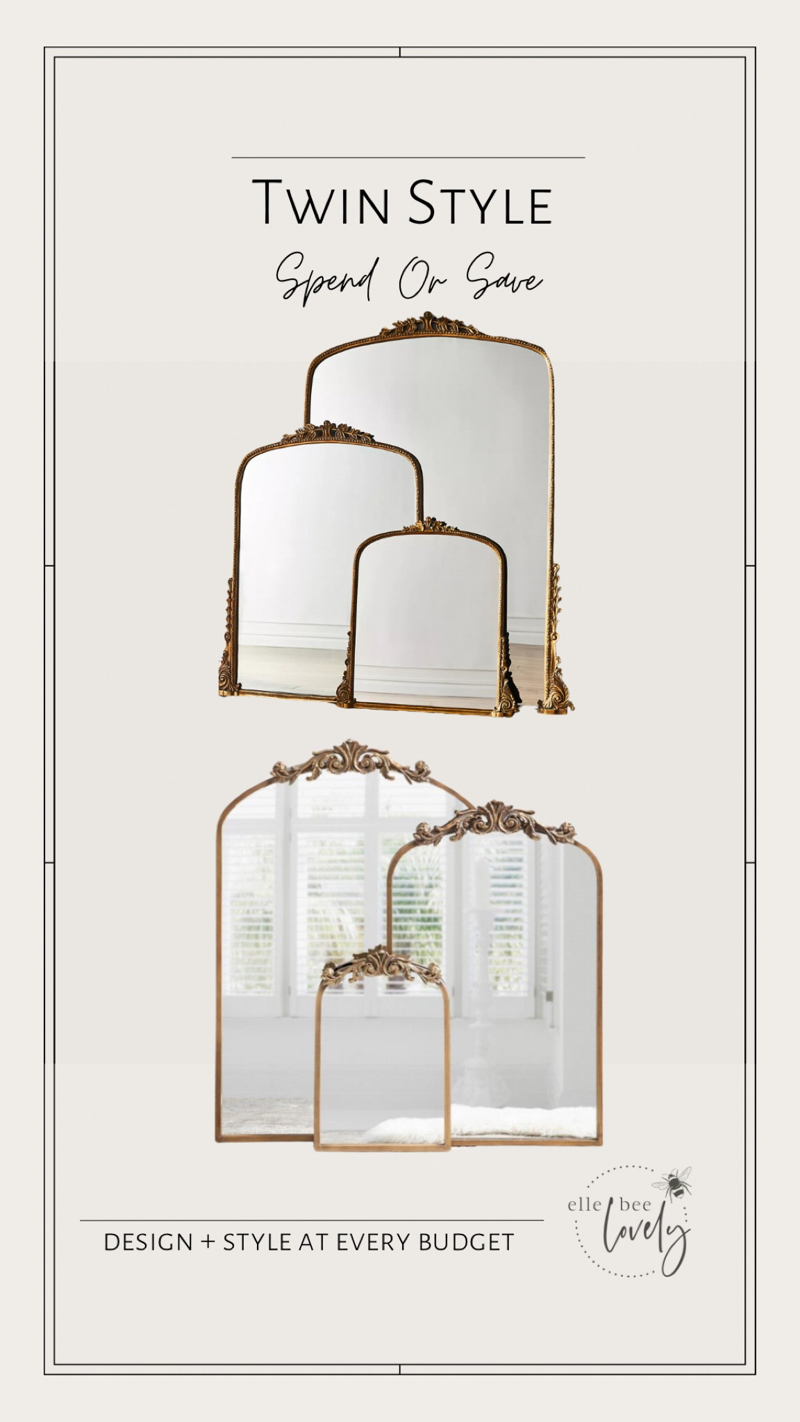 An popular mirror just found its doppelgänger! 👏🏼 

#LTKhome