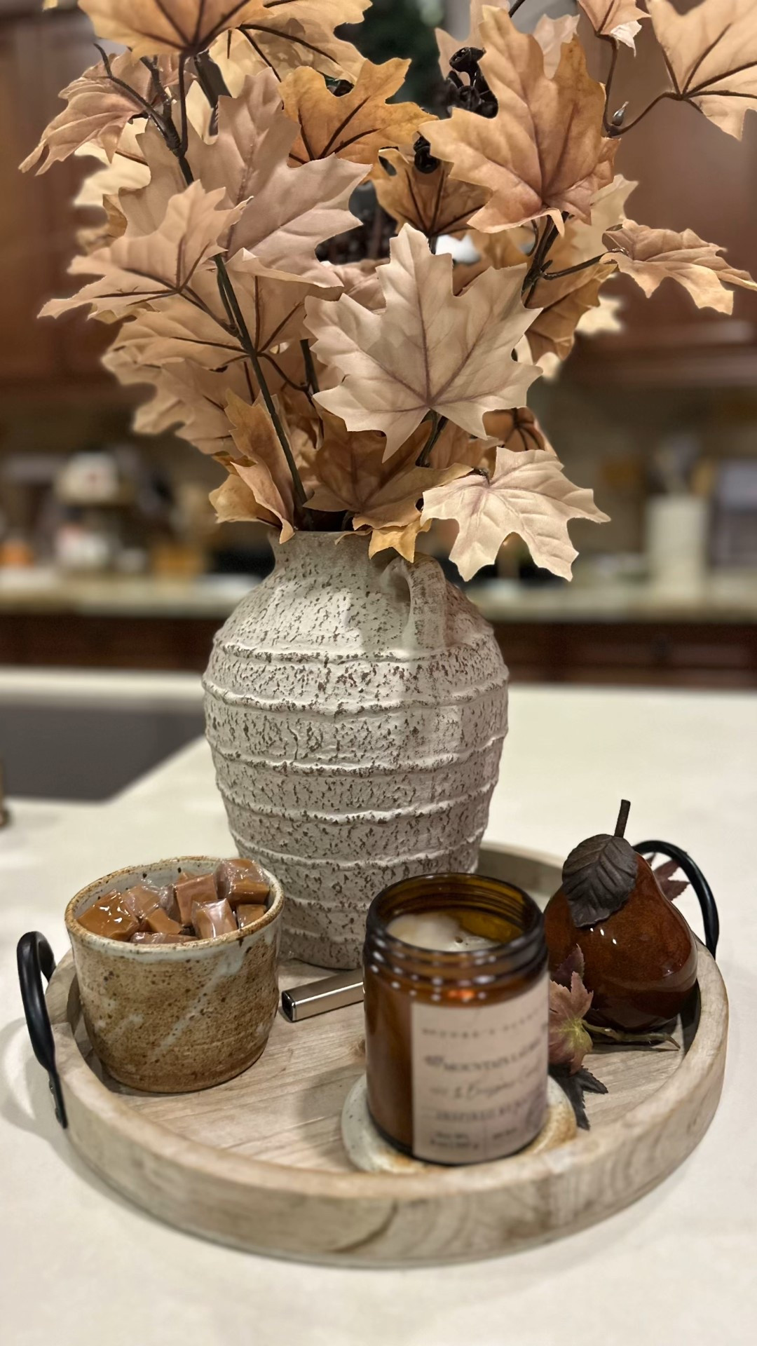 A pretty vase, seasonal stems, and a great smelling candle.  In every room of the house.!

#LTKStyleTip #LTKGiftGuide #LTKHome