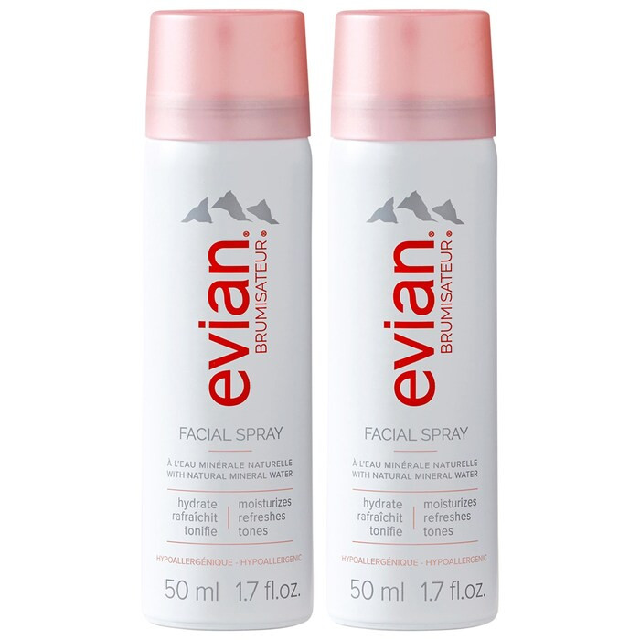 EvianBrumisateur® Natural Mineral Water Facial Spray Travel Duo | Sephora (US)