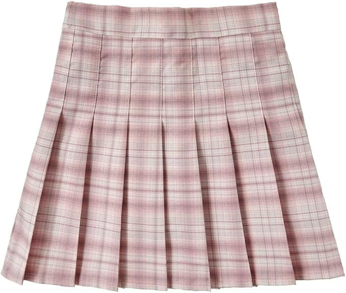Pleated Mini Skirt High Waisted Tennis Skirts Skorts for Women Girls School Uniform Dress Cheer S... | Amazon (US)
