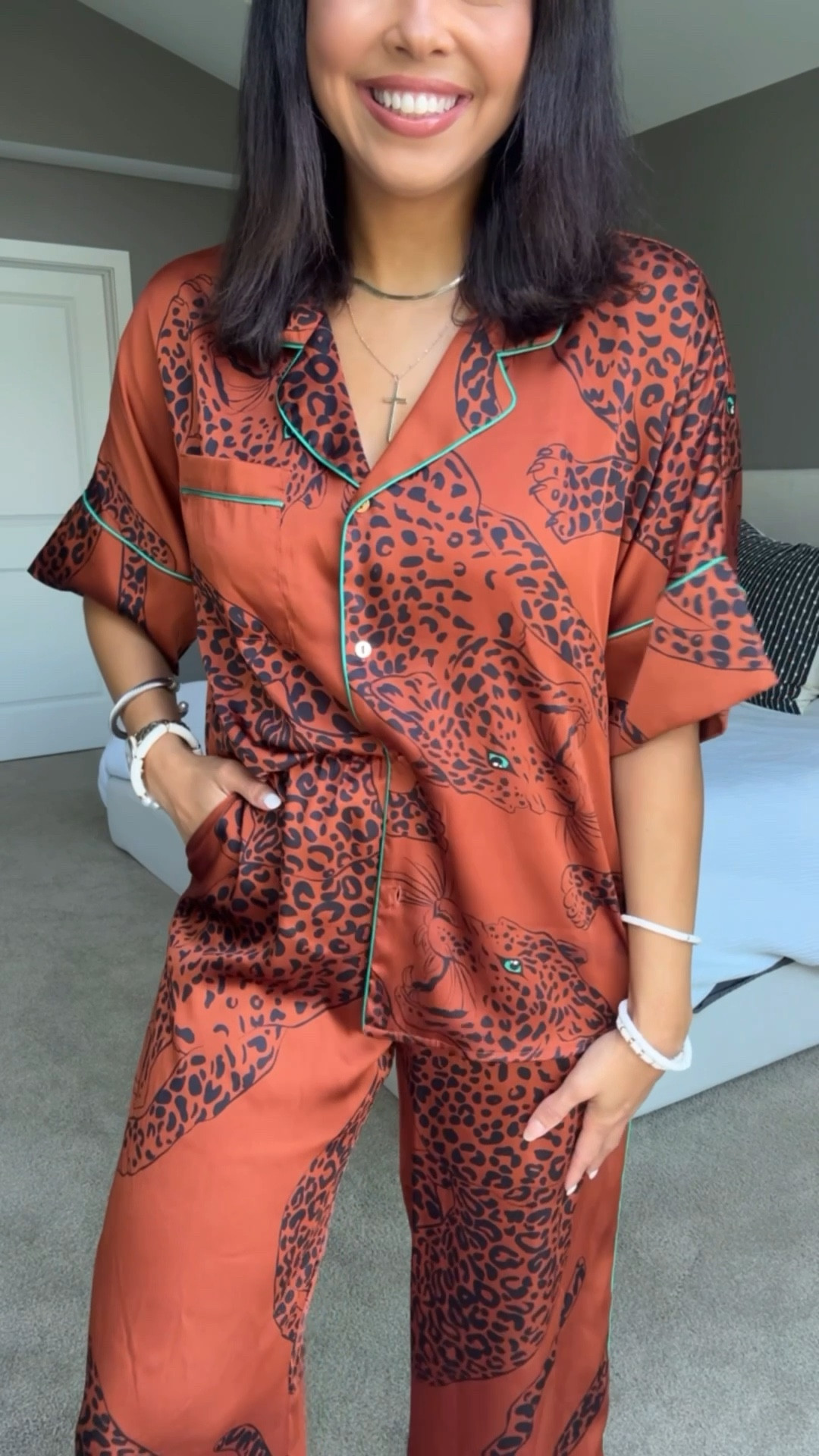 I received the BEST package today so doing a little try on with the cutest PJ sets!! 😍