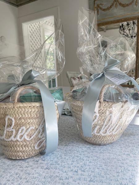 The perfect end of the school year Teacher gift! These $9 Etsy baskets are a constant favorite of mine. 