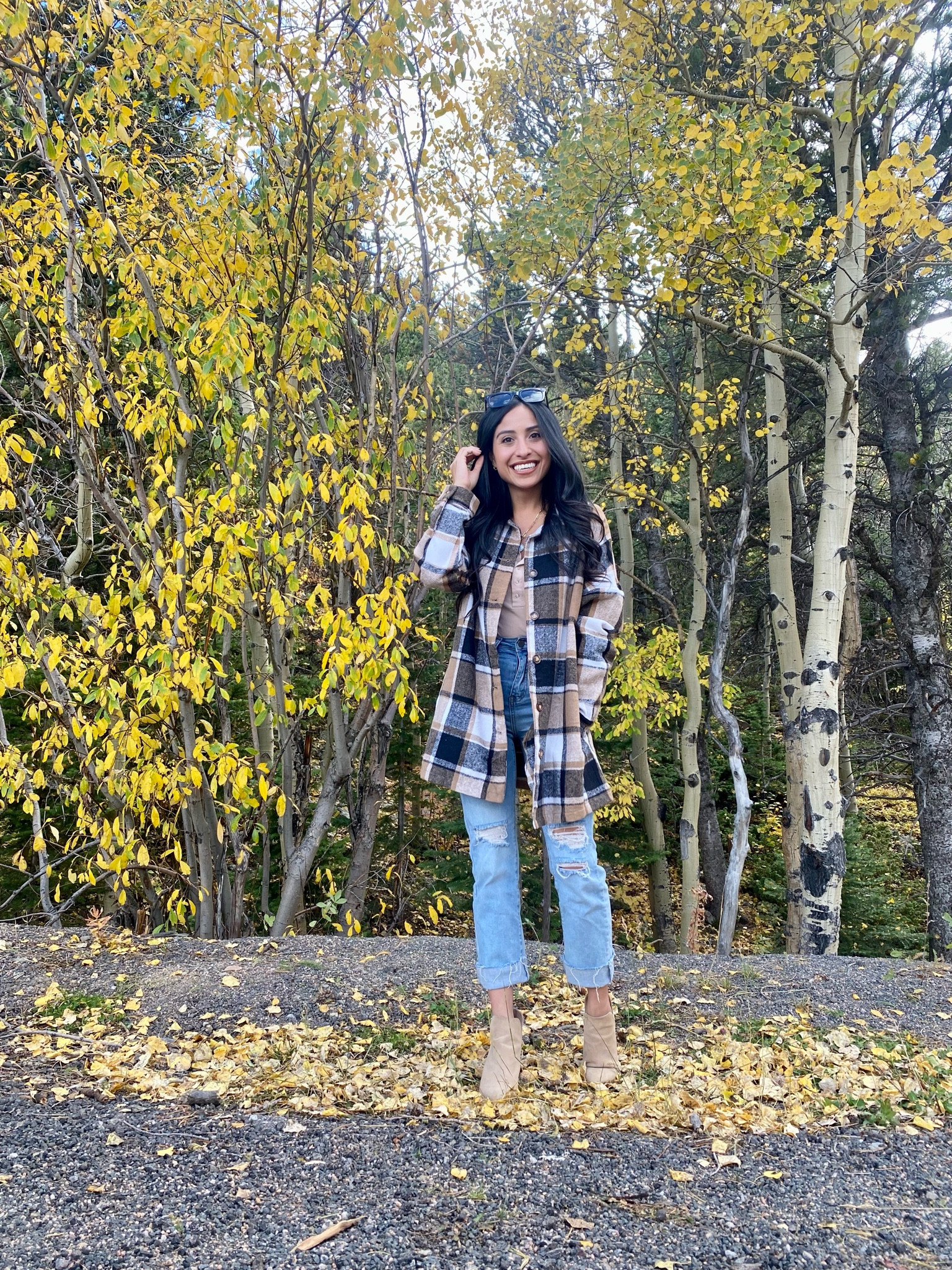 Code Chloe10 for a discount off this Brown Plaid Button Up Long Sleeve Flannel Shacket! 

#LTKfindsunder50 #LTKstyletip #LTKSeasonal