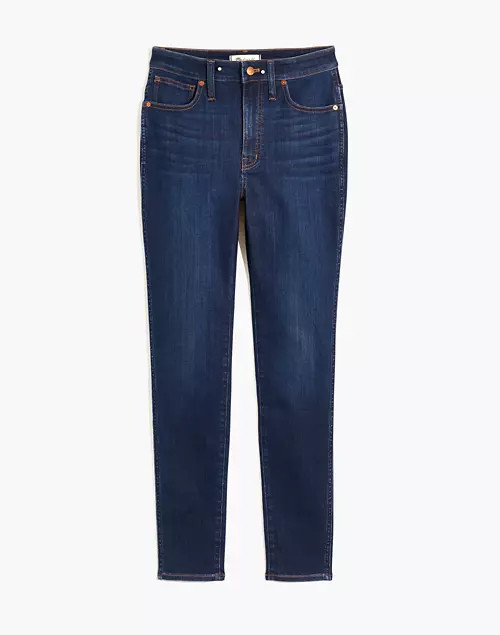 Curvy High-Rise Skinny Jeans in Woodland Wash: TENCEL™ Denim Edition | Madewell