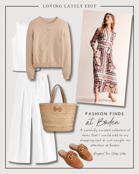 Fashion Finds at Boden

A carefully curated collection of items that I would add to my shopping cart or just caught my attention at Boden.

#the latest at Boden 


#LTKstyletip #LTKshoecrush #LTKover40