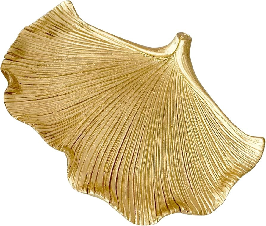 Jewelry Dish, Resin Small Leaf Shaped Ring Holder Jewelry Organizer, Trinket Dish Mini Tray for C... | Amazon (US)