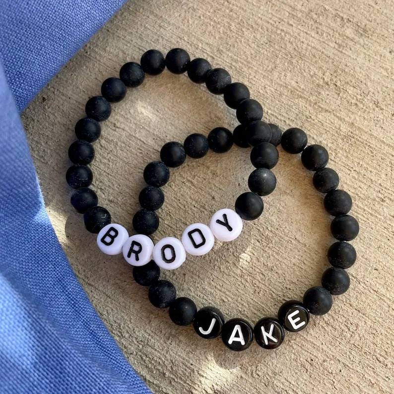Boys Bracelet Big Brother Gift Mom and Son Gift Boys Jewelry Boys Birthday Gift Little Brother Gi... | Etsy (Global)