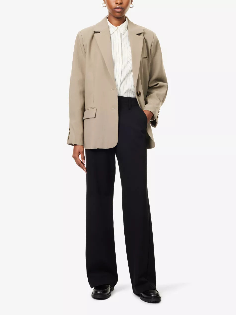 Fifth Single-Breasted Relaxed-Fit Stretch-Woven Blend Blazer | Selfridges