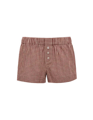 Ex-Boyfriend Boxer | Barn Red Gingham | Rumored