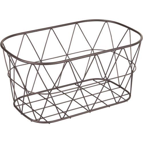 Better Homes & Gardens Small Bathroom Bronze Wire Storage Basket, 1 Each | Walmart (US)