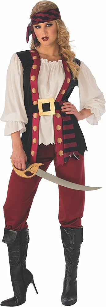 Rubies womens Lusty Pirate Costume | Amazon (US)