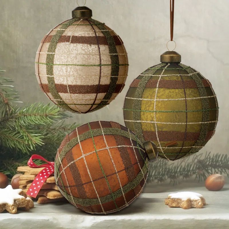 Jaqual Glass Christmas Ball Ornament | Wayfair North America