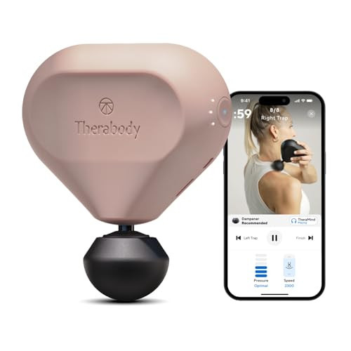 TheraGun Mini Handheld Electric Massage Gun - Compact Deep Tissue Treatment for Any Athlete On The Go - Portable Percussion Massager with QuietForce Technology (Pink - 2.0) | Amazon (US)