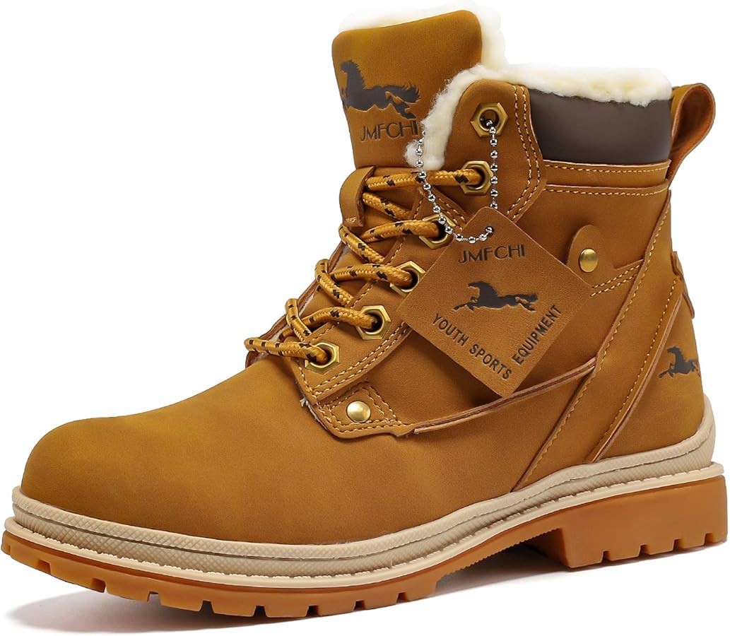 VITUOFLY Boys Hiking Boots Kids Hiking Shoes Girls Outdoor Warm Winter Snow Boots Adventure Trekk... | Amazon (US)