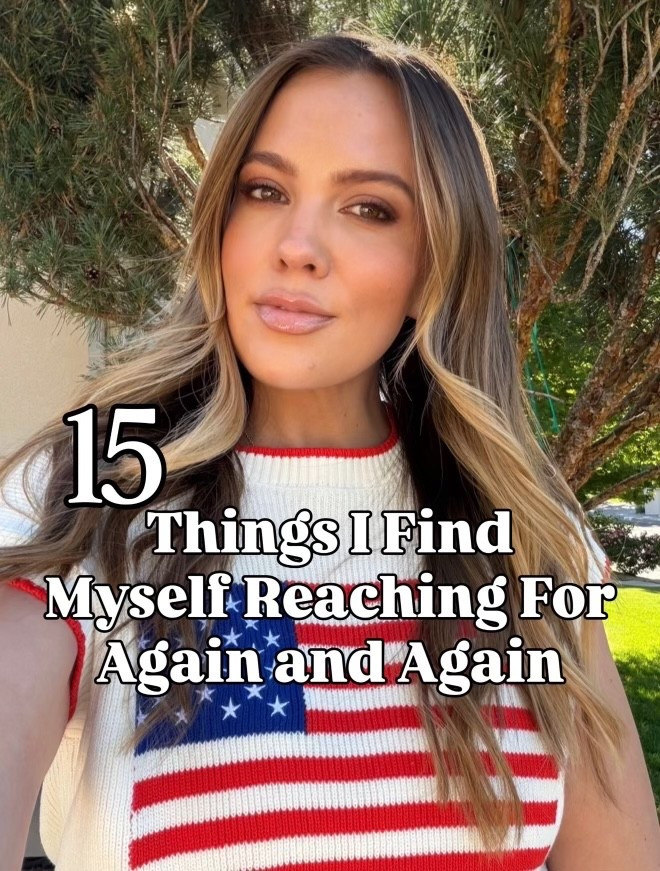 Things I find myself reaching for again and again! 