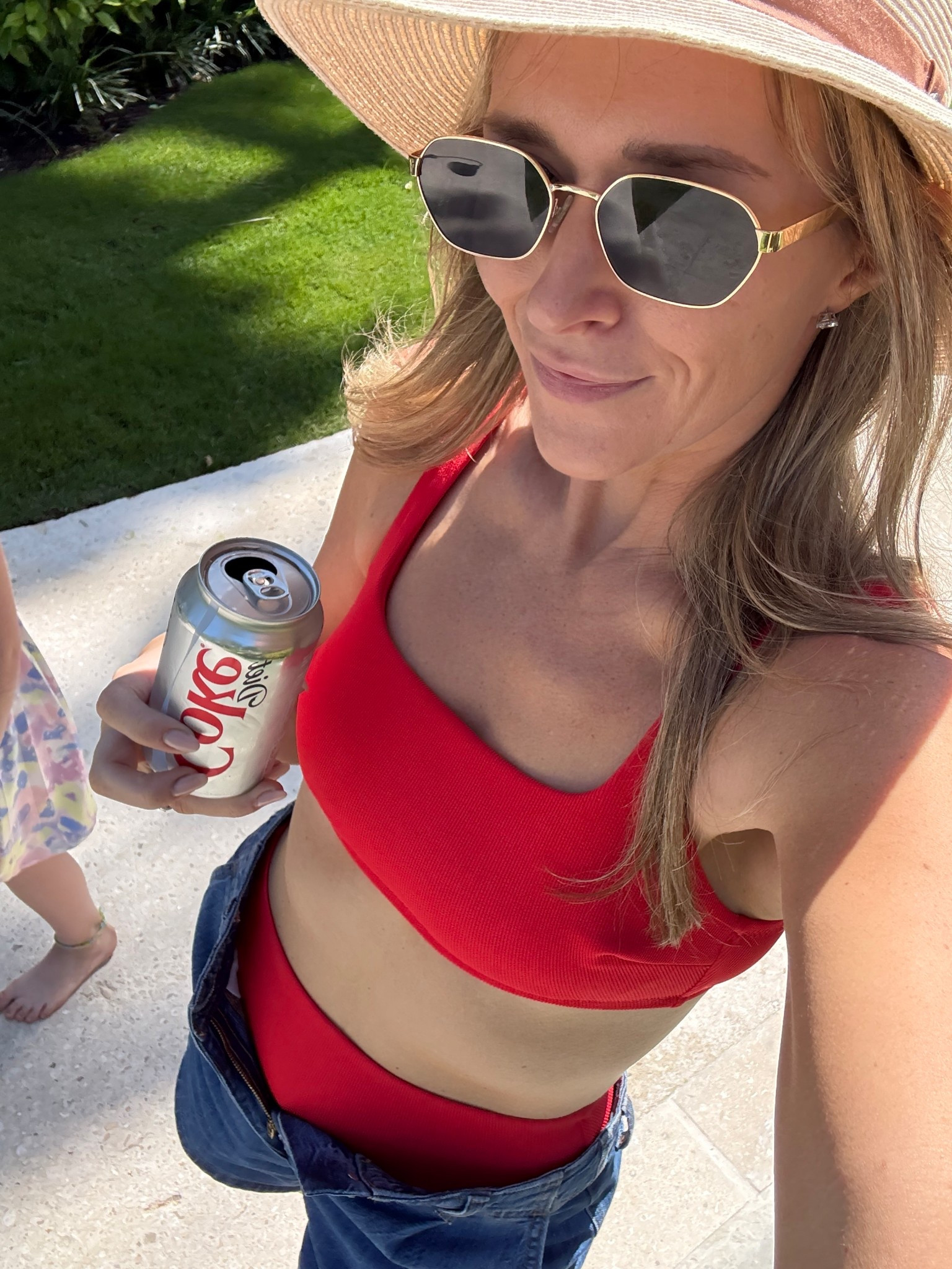 This red Target swimsuit is one of my favorite vibes for spring and summer. The color is so good, the fit is flattering, and it’s the perfect amount of coverage for moms who still want to feel cute. I sized up one in the bottoms for a more comfortable fit, and I love how confident this suit makes me feel.

Everything is linked in my LTK.
Follow along for vacation looks, beach style, and classic resort wear.

red swimsuit outfit, target swimwear, mom friendly swimsuit, flattering bikini for moms, vacation swim outfit, tropical vacation outfits, resort wear for moms, spring summer swim style, classic vacation style

#LTKgrwm #LTKmomlife #LTKTravel