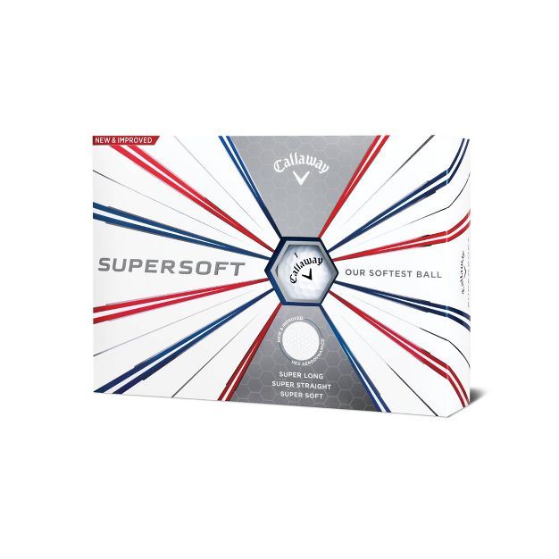 Callaway Supersoft Golf Balls 12pk - White | Target