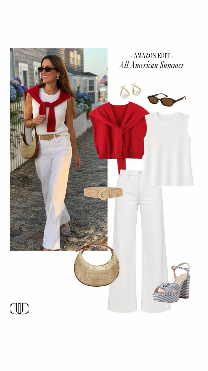 Classic American summer style, but make it affordable 🇺🇸☀️

This Amazon edit is filled with all the pieces I reach for this time of year—easy sundresses, crisp whites, classic stripes, denim, woven accessories, and effortless outfits perfect for the Fourth of July, beach weekends, boat days, lake trips, and everything in between.

Think timeless summer style with a red, white, and blue twist that feels polished, wearable, and far more expensive than the price tag.

Shop the full All American Summer edit below. 🤍

#AmazonFashion #AllAmericanSummer #SummerStyle #LTKStyle #LTKFinds #FourthOfJulyStyle #ClassicStyle #SummerOutfits #AmazonFinds #VacationStyle #CoastalStyle #LakeStyle #SummerFashion #AffordableStyle

#LTKootd #LTKSeasonal #LTKOver40