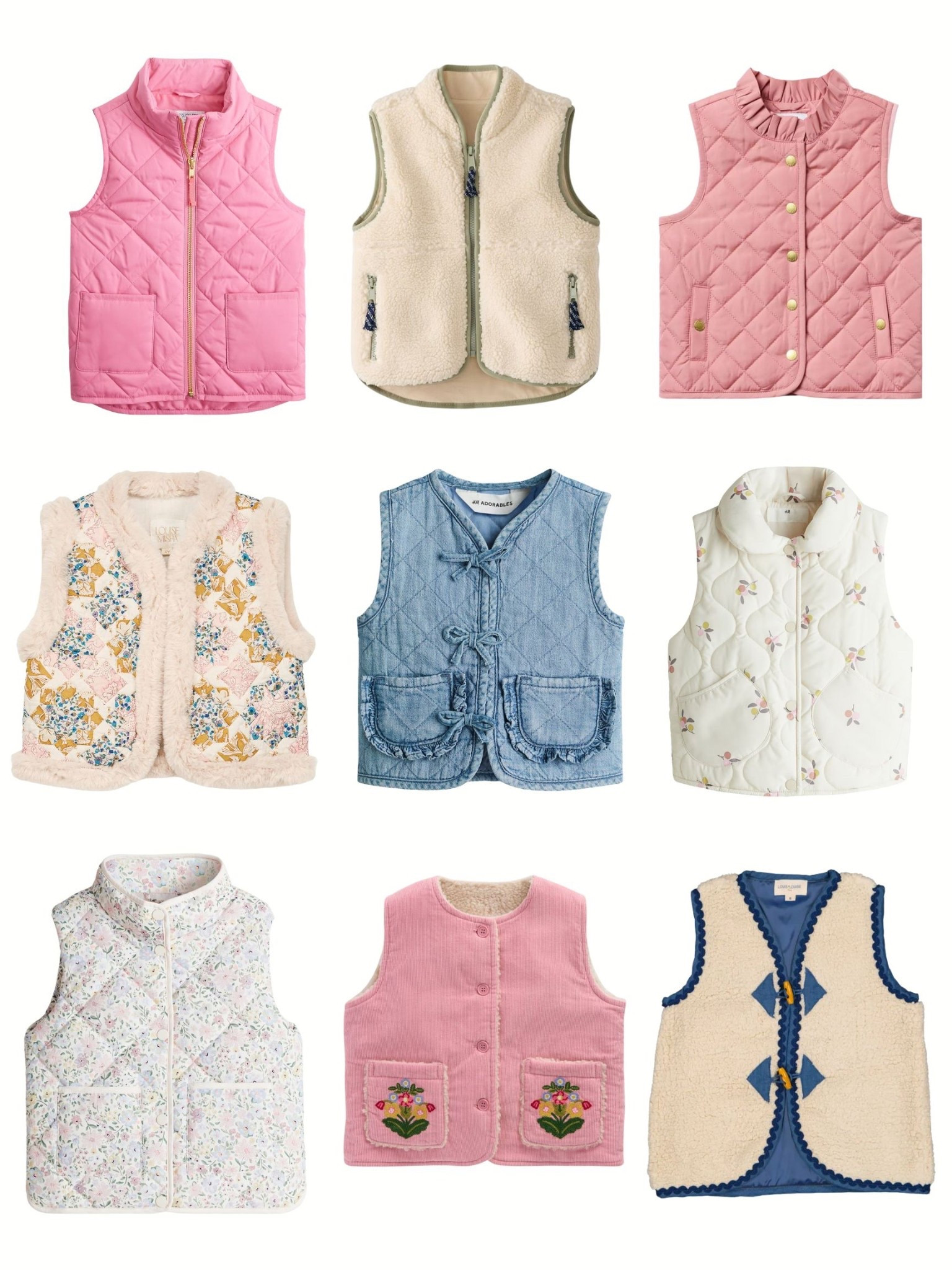 Cute vests for little girls 

#LTKKids #LTKStyleTip