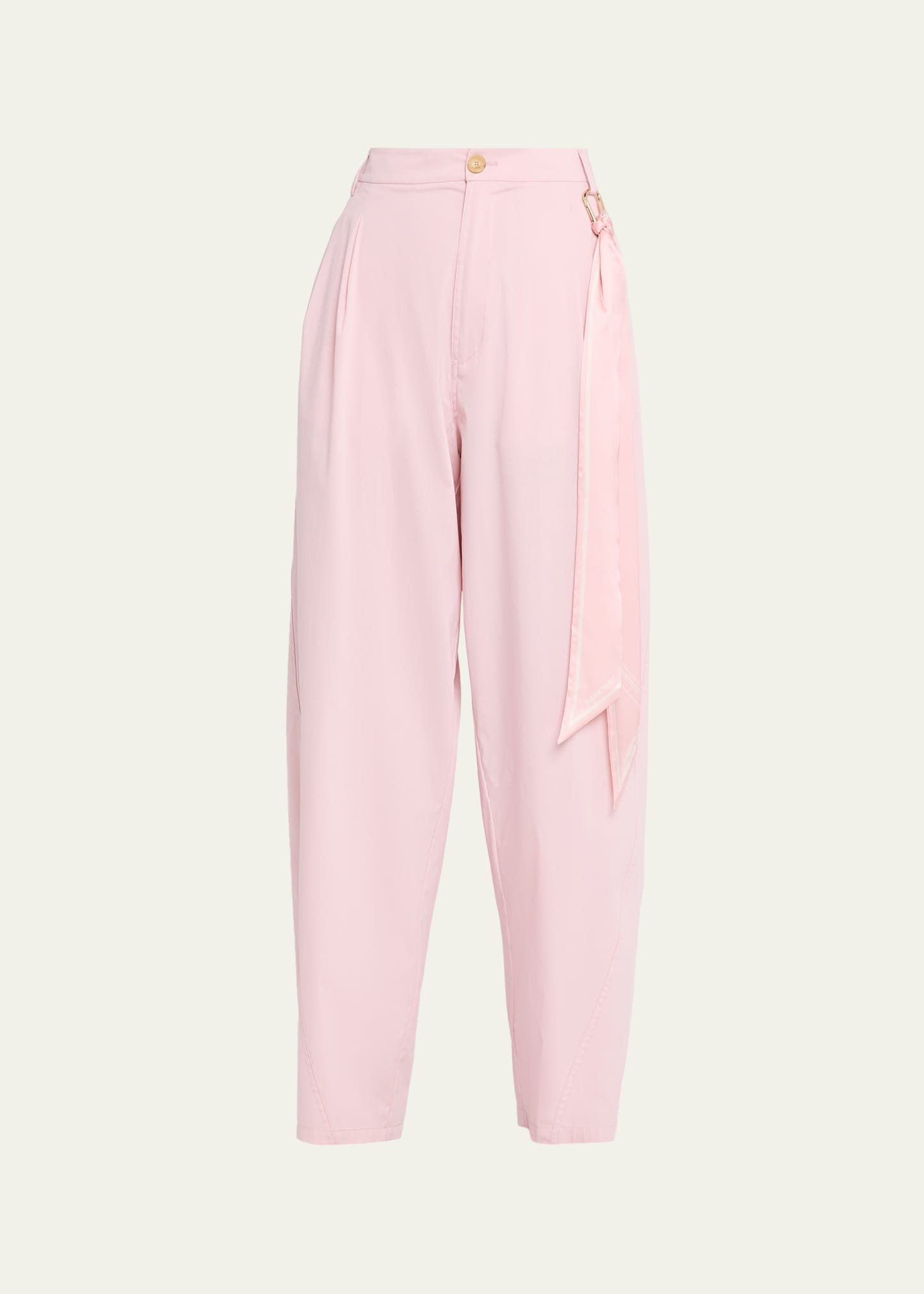 DARKPARK Phebe Tapered Cotton Pants | Bergdorf Goodman