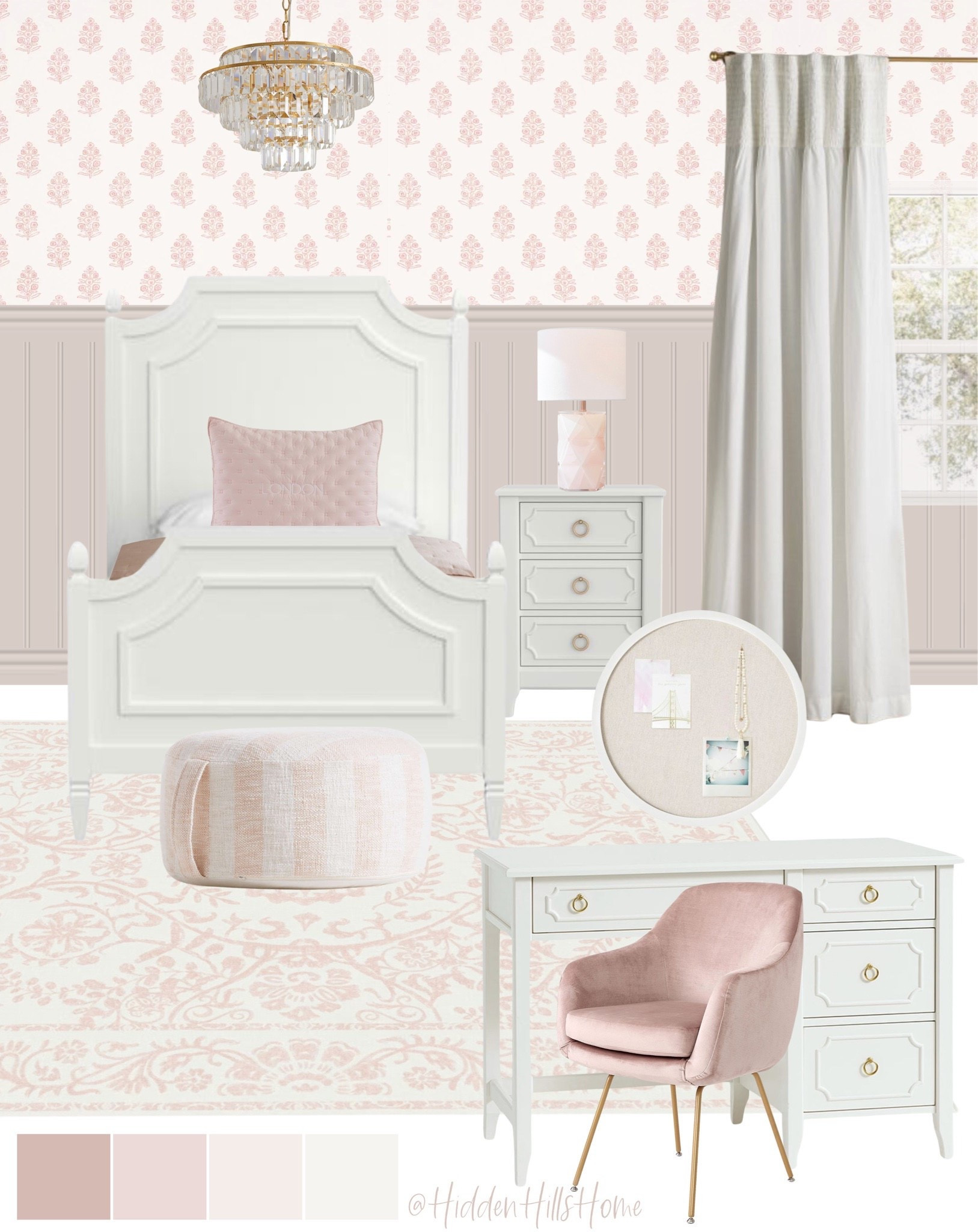Girls room decor, cute girls bedroom ideas, girls room inspiration, kids bedroom wallpaper #girlsroom

#LTKHome #LTKSaleAlert #LTKKids