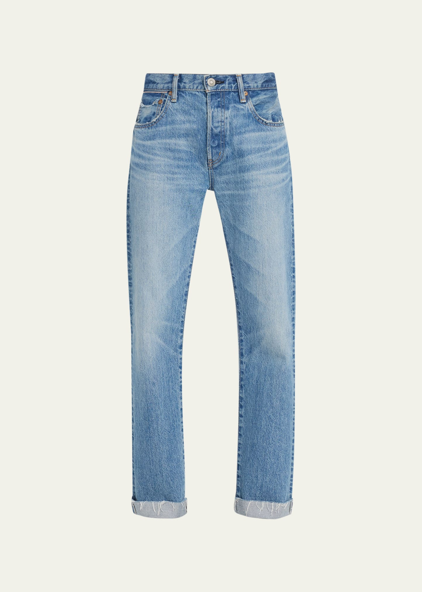 MOUSSY VINTAGE Seagraves Straight Jeans | Bergdorf Goodman
