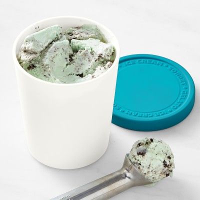 Williams Sonoma Ice Cream Storage Tub, Round, 1-Qt. | Williams-Sonoma