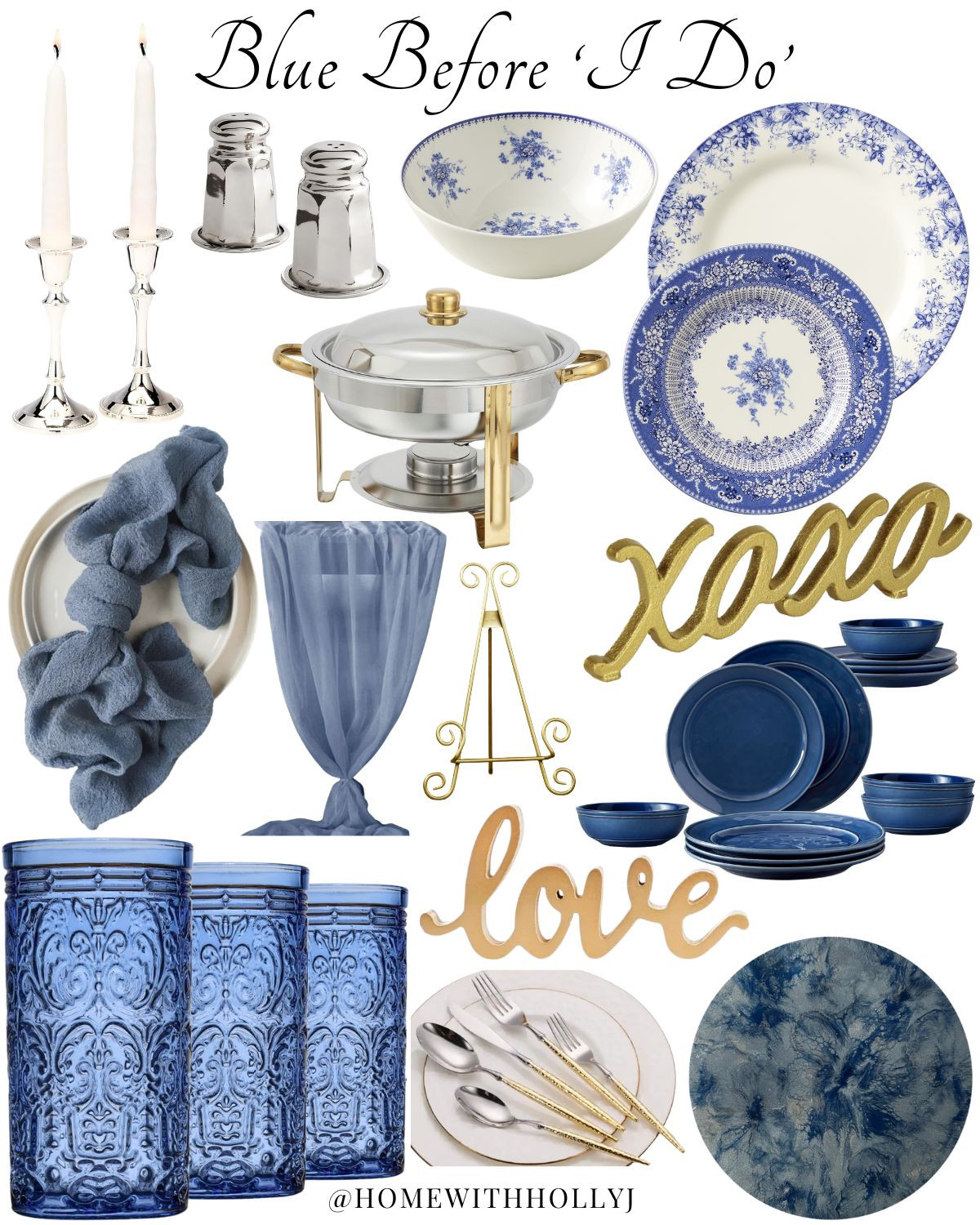 Blue Before “I Do” 💙✨ The bridal shower trend taking over Pinterest! Shop this dreamy blue & white tablescape, vintage-inspired dinnerware, romantic hosting decor, and cozy luxury bridal party essentials now on LTK. Tap to shop the full look! #LTKWedding #BridalShower #BlueAndWhiteDecor #WeddingInspo #Tablescape #CozyLuxury #HostessStyle #WeddingAesthetic #BrideToBe #HomeWithHollyJ #ShopHollyJHome 

 #LTKmomlife #LTKHome #LTKWedding