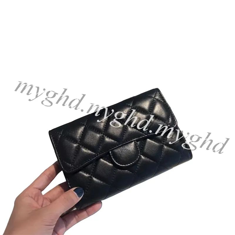 Fashion Women Handheld Wallets Premium Quality Lychee or Plain Style Gold Silver Buckles Cards Ho... | DHGate