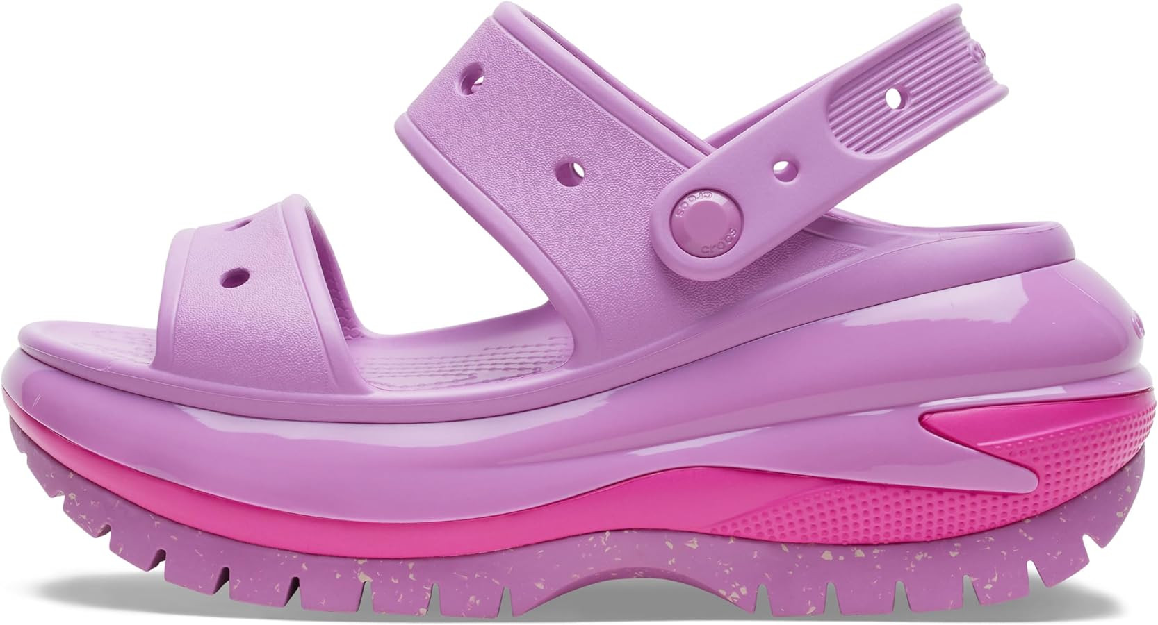 Crocs Unisex-Adult Classic Mega Crush Sandal | Platform Sandals | Amazon (US)