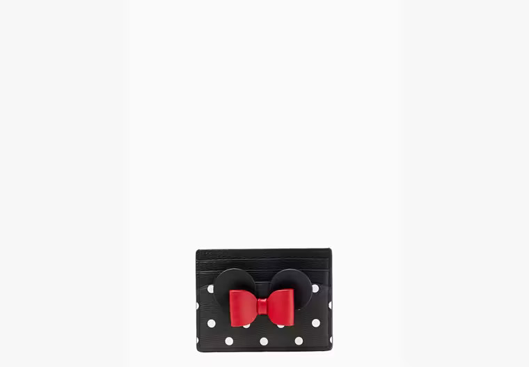 Disney X Kate Spade New York Minnie Mouse Card Holder | Kate Spade Outlet