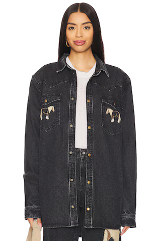 Horsey Shirt
                    
                    Understated Leather | Revolve Clothing (Global)