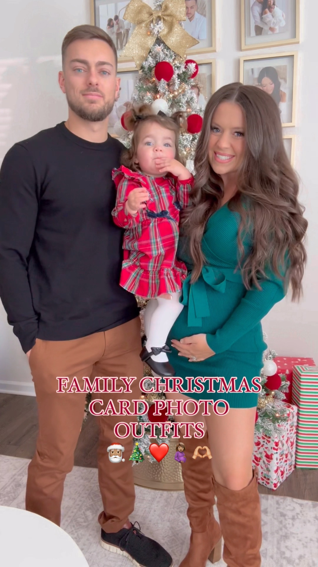 IT’S TIIIIIIIIMMMMMMEEEEEE… 🎅🏽🎄❤️ Gosh I just love the holidays! We took our Christmas card photos this past weekend & this is what we all wore ❤️ I can’t believe next year I will have TWO baby girls to dress up 🥹

Family Christmas photos, Christmas photos, Christmas photo outfits, family Christmas outfits, Christmas outfit inspiration, Christmas outfit inspo, holiday style, holiday outfits, festive style, holiday fashion, family Christmas photo fashion, baby girl Christmas outfit, Christmas plaid, bump friendly style, bump friendly fashion, pregnancy style, pregnancy fashion, family photo outfits

#LTKFamily #LTKStyleTip #LTKHoliday