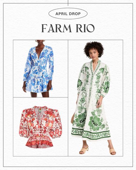 We love Farm Rio around here, and there are many great pieces right now so grab a top or dress and where it all spring and summer long!

#LTKSeasonal #LTKstyletip #LTKover40