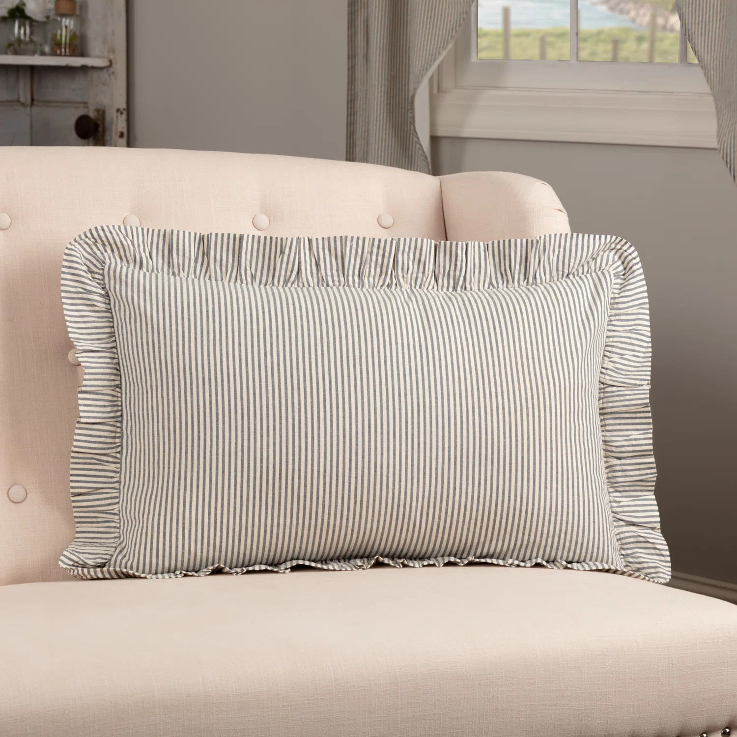 VHC Brands Hatteras Rectangular Cotton Pillow Cover & Insert "& Reviews" | Wayfair | Wayfair North America