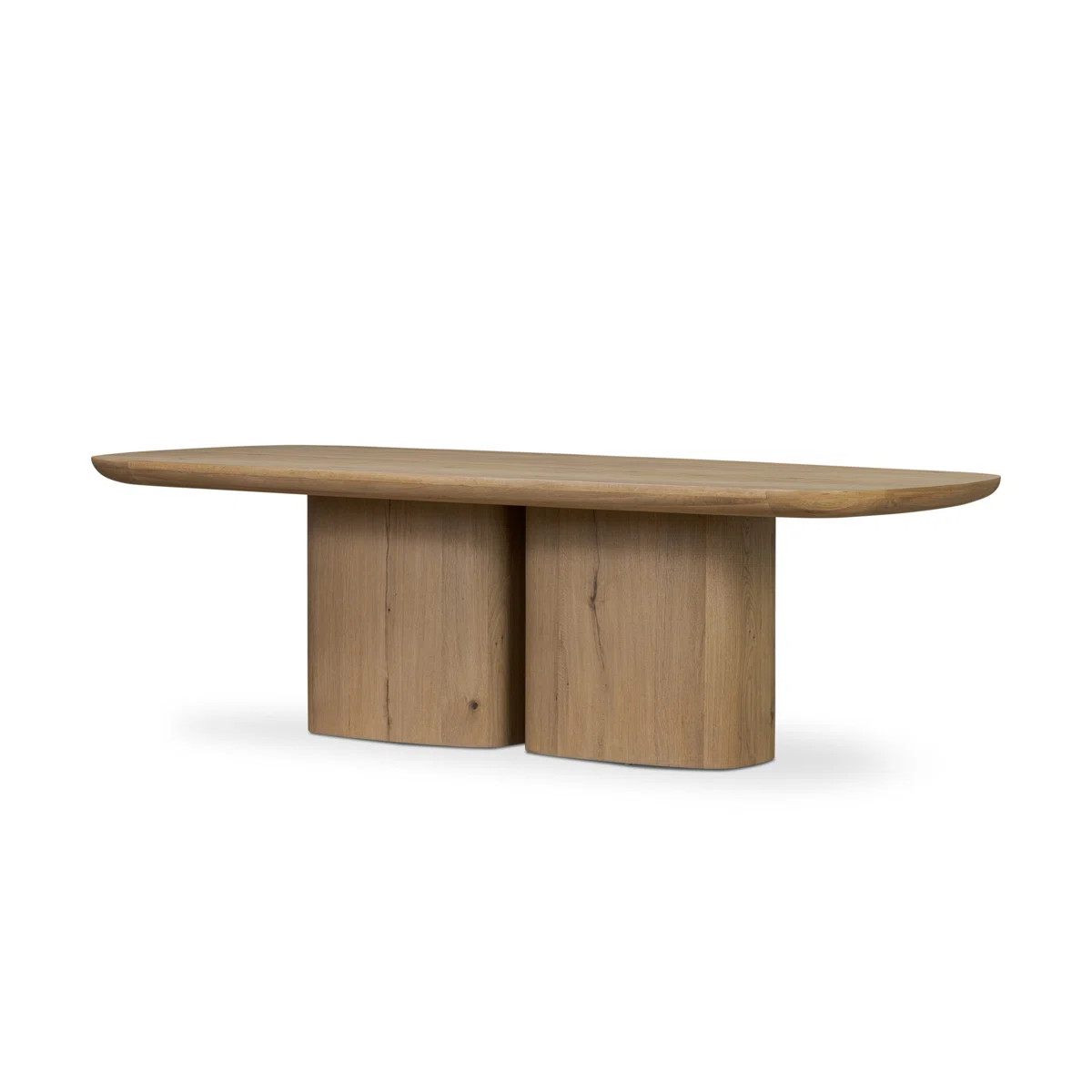 Barto Dining Table-Aged Smoked Oak | Wayfair North America