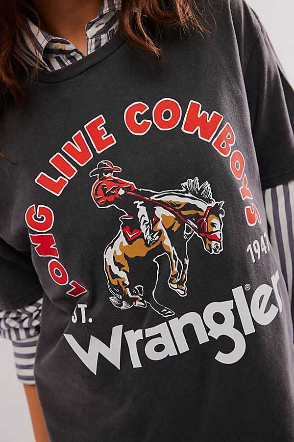 Cowboys Wrangler Tee | Free People (Global - UK&FR Excluded)