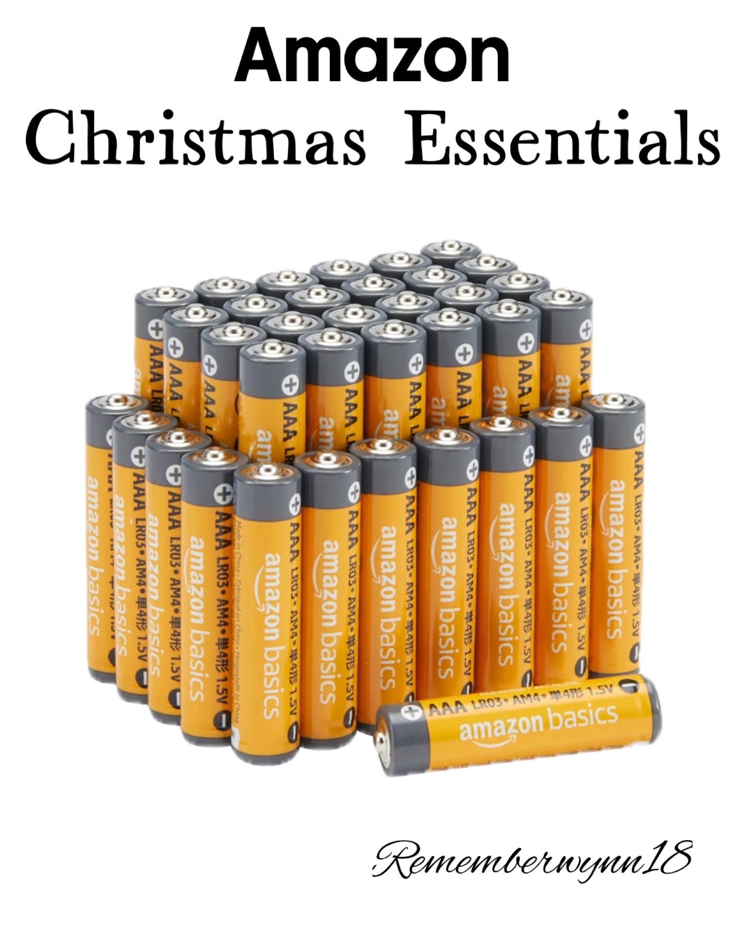 No stress on Christmas morning when you load up on all batteries before hand! 

Cyber Monday deal
Batteries
Christmas morning
Amazon Finds 
Rememberwynn18

#LTKHoliday #LTKHome #LTKKids