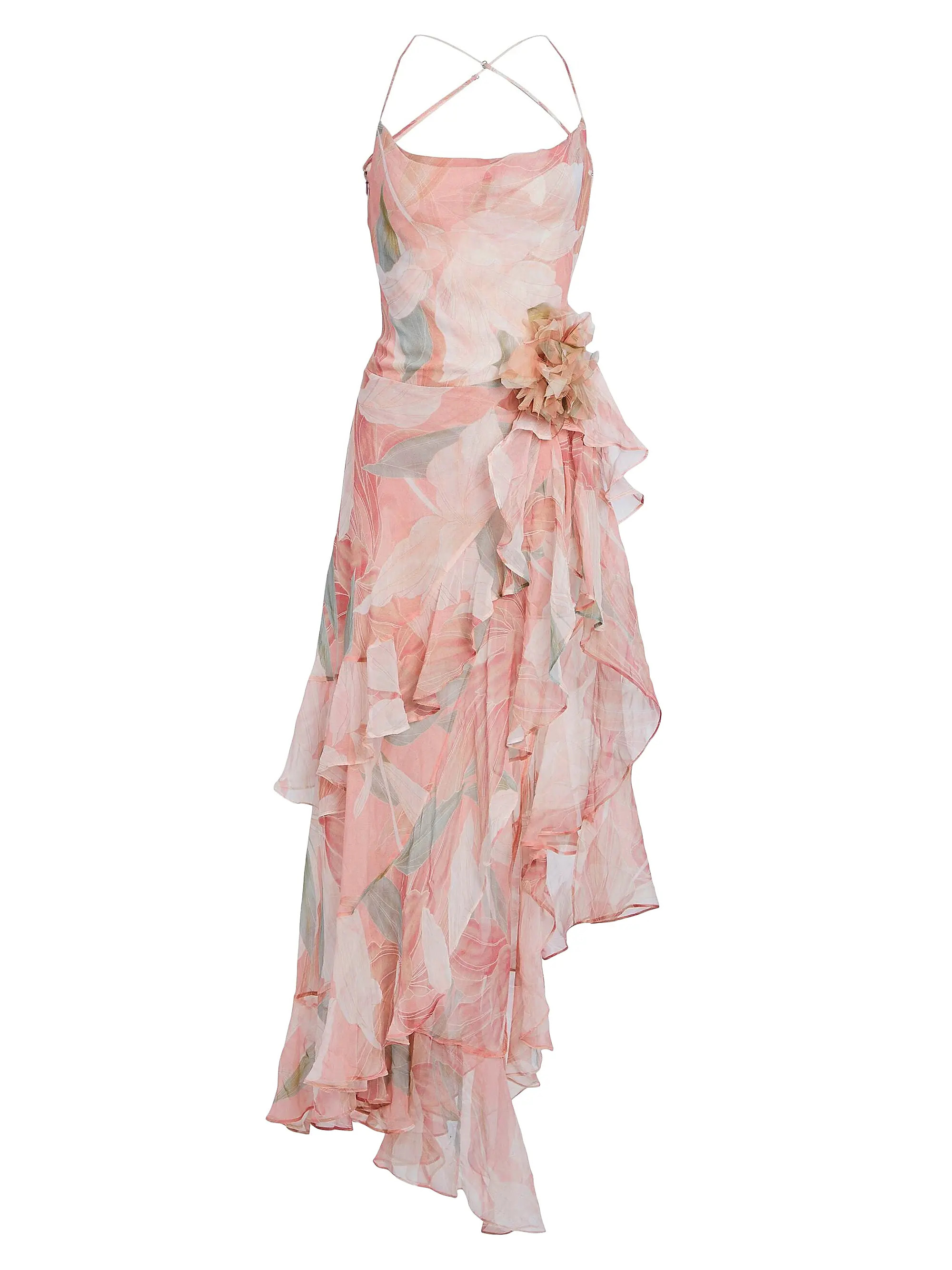 Samara Silk Chiffon Dress | Saks Fifth Avenue
