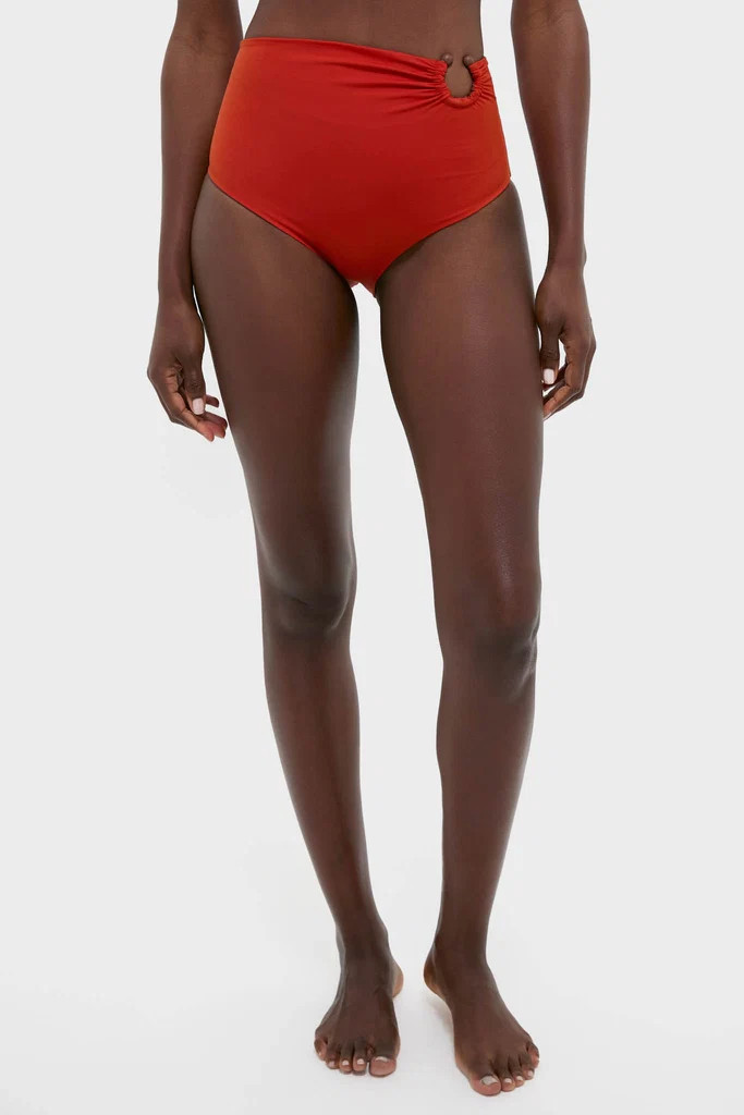 Fire Red Taita Bikini Bottom | Tuckernuck (US)
