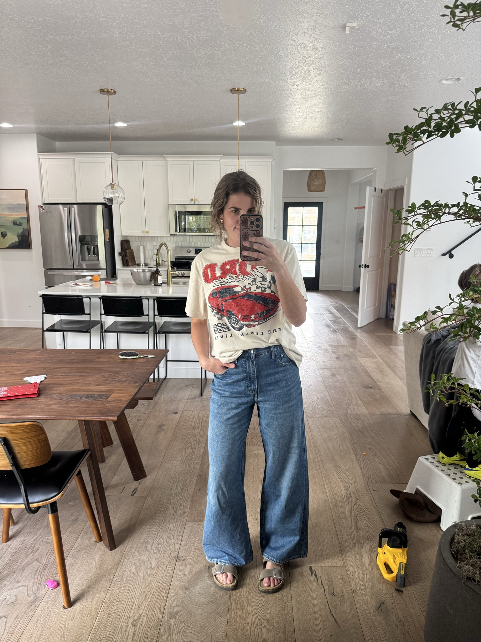 Easy, comfy, and stylish. This outfit is exactly my vibe right now.

#LTKmomlife #LTKootd