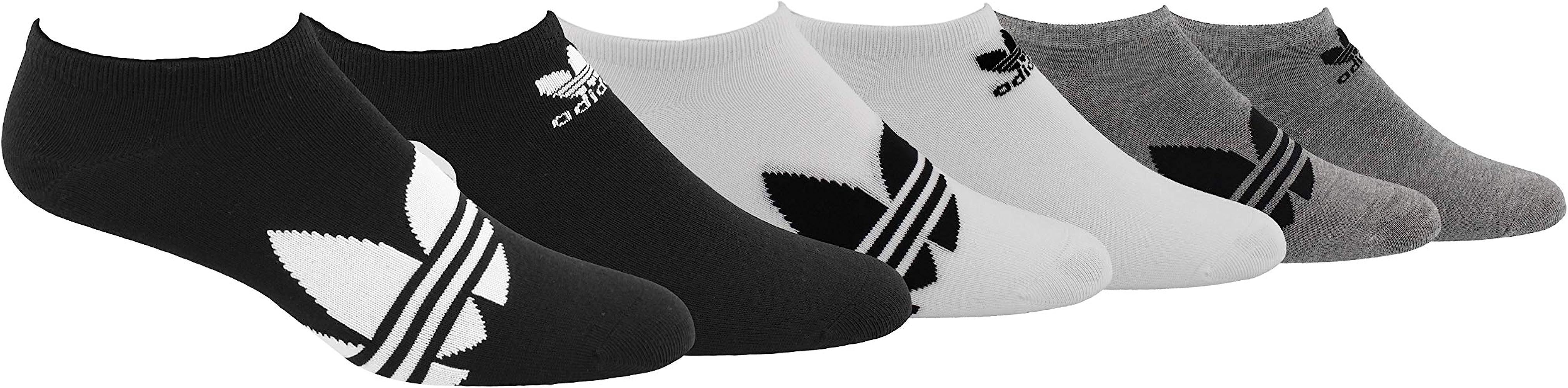 adidas Originals mens Trefoil Superlite No Show Socks (6-pair) | Amazon (US)